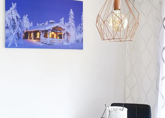 Aurora Night In 別荘 ロヴァニエミ